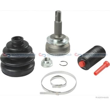 Knutsats, drivaxel, Framaxel, på hjulsidan — Framaxel, på hjulsidan från Autofrance