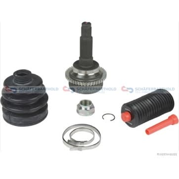 Knutsats, drivaxel, Framaxel, på hjulsidan — Framaxel, på hjulsidan från Autofrance