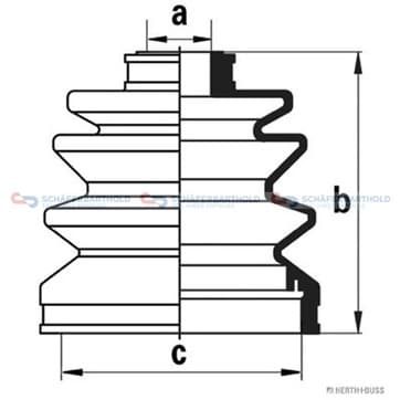 Damasksats, drivaxel från Autofrance