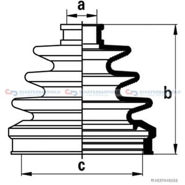 Damasksats, drivaxel, Framaxel, båda sidor — Framaxel, båda sidor från Autofrance