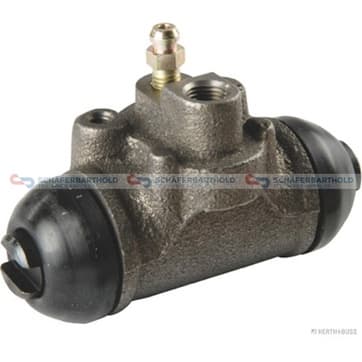 Hjulbromscylinder, Bakaxel, båda sidor — Bakaxel, båda sidor från Autofrance