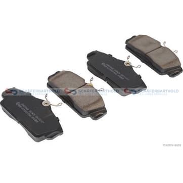 Bromsbeläggssats, Framaxel — Framaxel från Autofrance