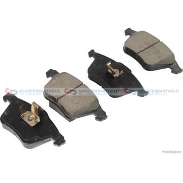 Bromsbeläggssats, Framaxel — Framaxel från Autofrance