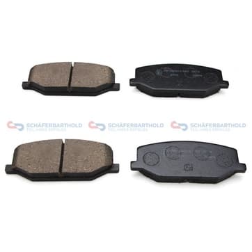 Bromsbeläggssats, Framaxel — Framaxel från Autofrance