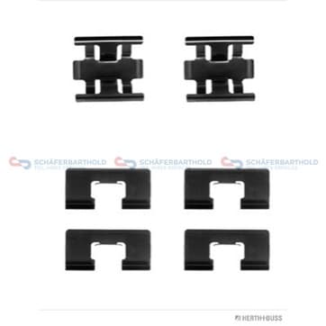 Tillbehörssats, bromsbelägg från Autofrance