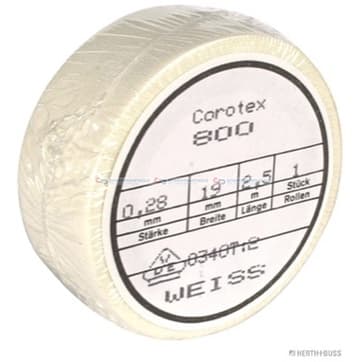 Isoleringstejp 19mmx 2,5m weiß