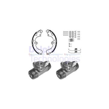 Bromsbandssats från Autofrance