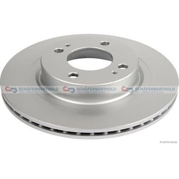 Bromsskiva, Framaxel — Framaxel från Autofrance