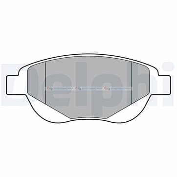 Bromsbeläggssats, Framaxel — Framaxel från Autofrance