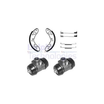 Bromsbandssats från Autofrance