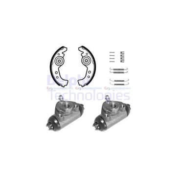 Bromsbandssats från Autofrance