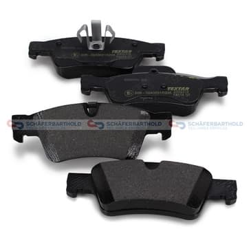 Bromsbeläggssats, Bakaxel — Bakaxel från Autofrance