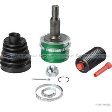 Knutsats, drivaxel, Framaxel, på hjulsidan — Framaxel, på hjulsidan från Autofrance