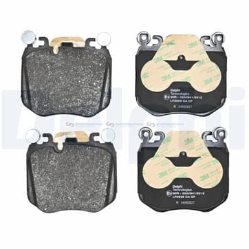 Bromsbeläggssats från Autofrance