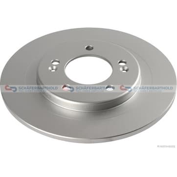 Bromsskiva, Bakaxel — Bakaxel från Autofrance