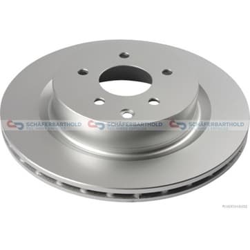 Bromsskiva, Bakaxel — Bakaxel från Autofrance