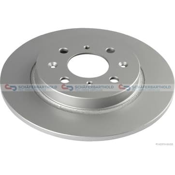 Bromsskiva, Bakaxel — Bakaxel från Autofrance