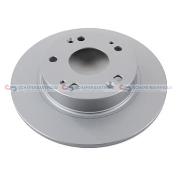 Bromsskiva, Bakaxel — Bakaxel från Autofrance