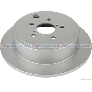 Bromsskiva, Bakaxel — Bakaxel från Autofrance