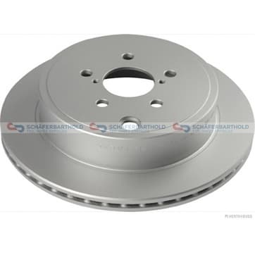 Bromsskiva, Bakaxel — Bakaxel från Autofrance