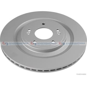 Bromsskiva, Bakaxel — Bakaxel från Autofrance