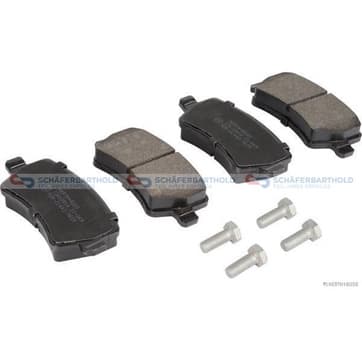 Bromsbeläggssats, Bakaxel — Bakaxel från Autofrance