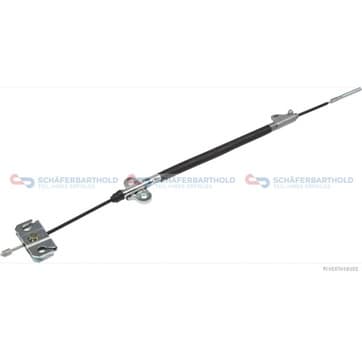 Handbromsvajer, Fram vorne 585mm — Fram från Autofrance