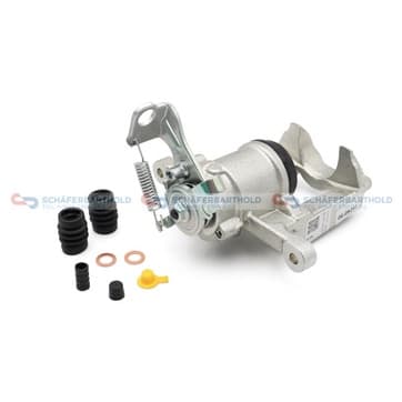 Bromsok, Bakaxel vänster — Bakaxel vänster