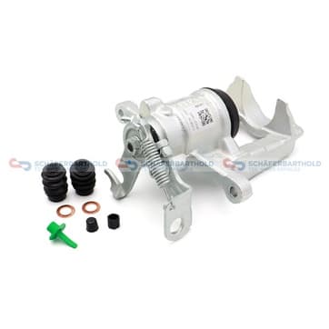 Bromsok, Bakaxel vänster — Bakaxel vänster