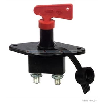 Huvudbrytare, batteri