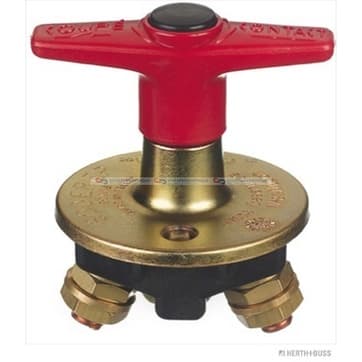 Huvudbrytare, batteri