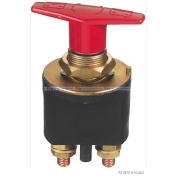 Huvudbrytare, batteri