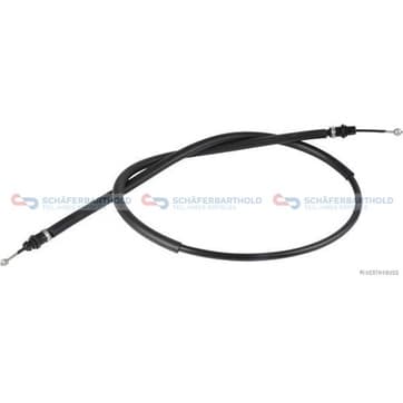 Handbromsvajer, Bakaxel höger — Bakaxel höger från Autofrance