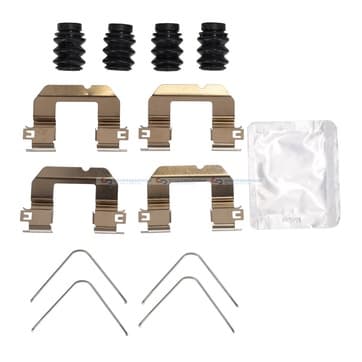 Tillbehörssats, bromsbelägg, Framaxel — Framaxel från Autofrance