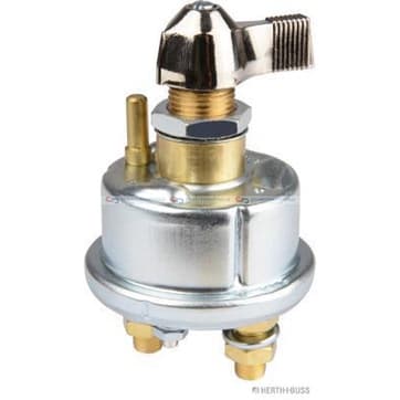 Huvudbrytare, batteri