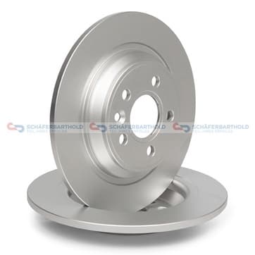 Bromsskiva, Bakaxel — Bakaxel från Autofrance