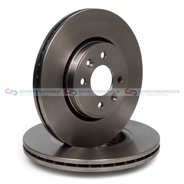 Bromsskiva, Framaxel — Framaxel från Autofrance