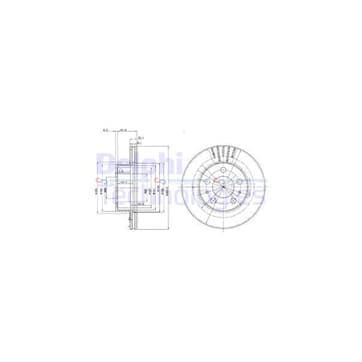 Bromsskiva, Framaxel — Framaxel från Autofrance