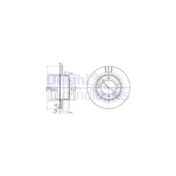 Bromsskiva, Bakaxel — Bakaxel från Autofrance