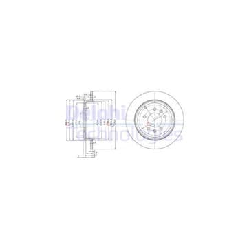Bromsskiva, Bakaxel — Bakaxel från Autofrance