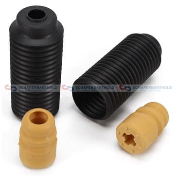 Dammskyddssats, stötdämpare, Framaxel — Framaxel