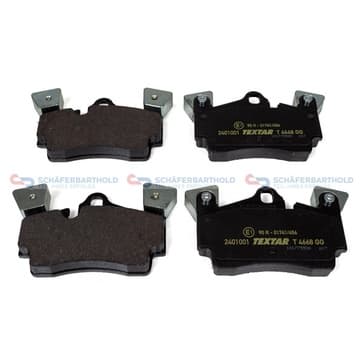 Bromsbeläggssats, Bakaxel — Bakaxel från Autofrance