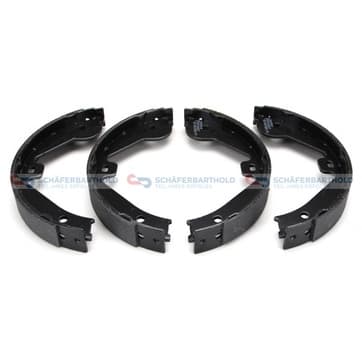 Bromsbandssats, parkeringsbroms från Autofrance