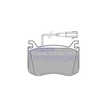 Bromsbeläggssats, Framaxel — Framaxel från Autofrance