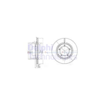 Bromsskiva, Framaxel — Framaxel från Autofrance