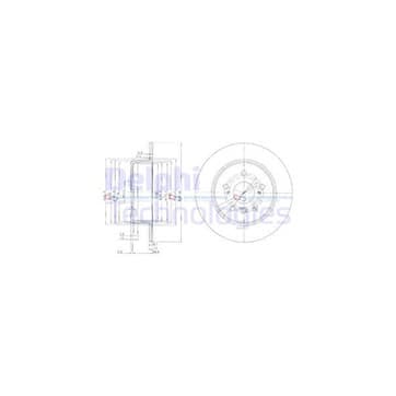 Bromsskiva, Bakaxel — Bakaxel från Autofrance