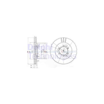 Bromsskiva, Framaxel — Framaxel från Autofrance