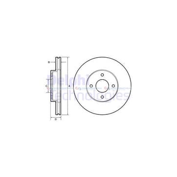 Bromsskiva, Framaxel — Framaxel från Autofrance