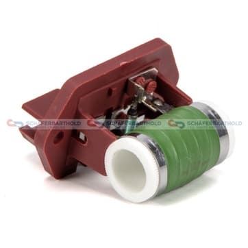 Serieresistor, elmotor (kylarfläkt)