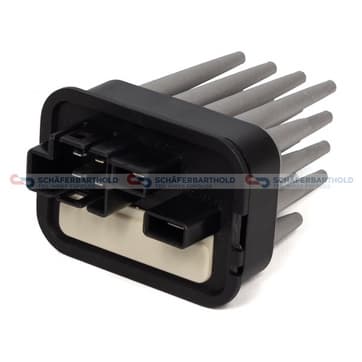 Resistor, kupéfläkt